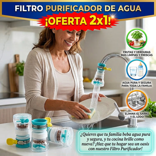 Filtro purificador de agua 💦2X1 !! 🥳