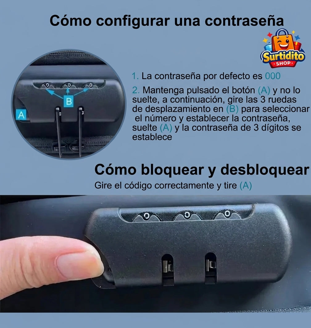 Bolso Antirrobo inteligente 🔥
